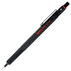 Ołówek automatyczny rOtring 600 metalowy 0.5mm, czarny